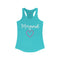 Women's Mermaid Racerback Tank for Active Lifestyle Wear - Lightweight Comfort and Style